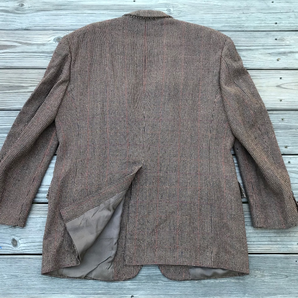 Tommy Hilfiger Vintage Men Blazer Two Button Style - Picture 7 of 8